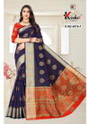 Zeenat 6076 Letest Feancy Cotton Silk Festive Wear Designer Saree Collection